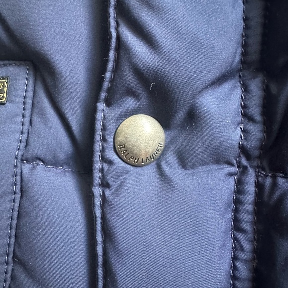 Polo Ralph Lauren Boys Blue Down Puffer Jacket size 12M - Picture 5 of 9